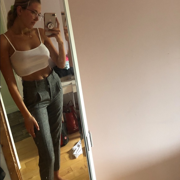 Pleated wool pants - Picture 1 of 2